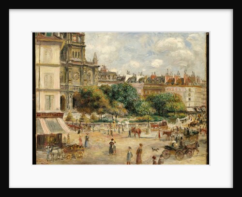 Place de la Trinite by Pierre-Auguste Renoir