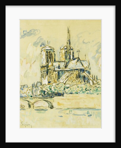 Notre Dame by Paul Signac