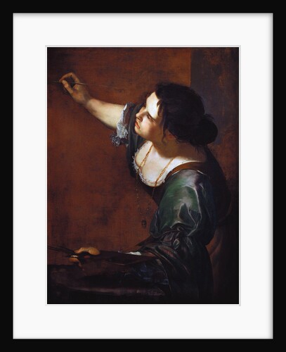 Self-portrait as the Allegory of Painting by Artemisia Gentileschi