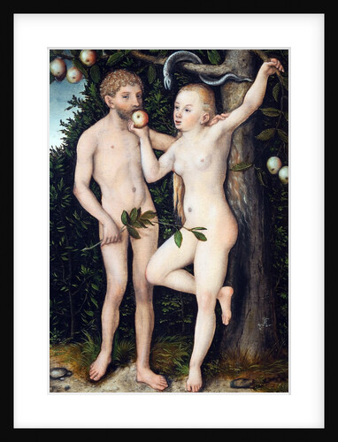 Adam and Eve by Lucas Cranach the Elder