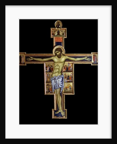 Painted crucifix by Coppo di Marcovaldo