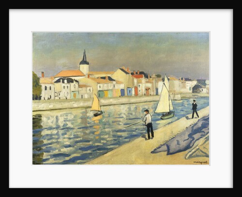 Anglers at Chaume by Albert Marquet