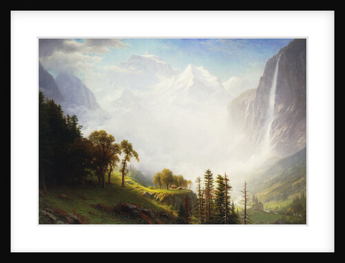 Majesty of the Mountains by Albert Bierstadt