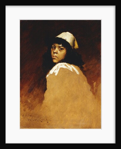 The Moroccan Girl by William Merritt Chase