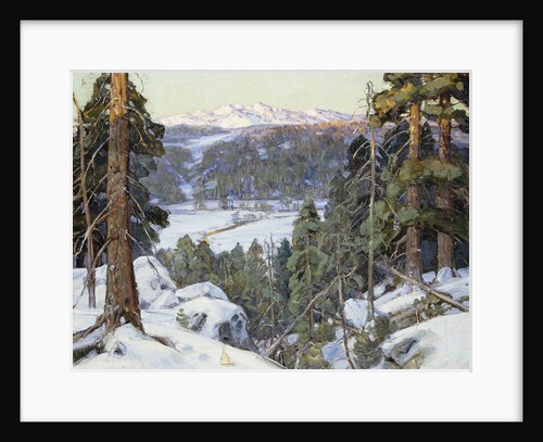 Pines in Winter by George Gardner Symons