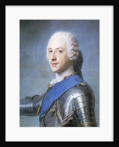 Portrait of Prince Charles Edward Stuart by Maurice-Quentin de La Tour
