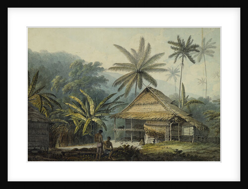 View in the Island of Crakatoa by John Webber
