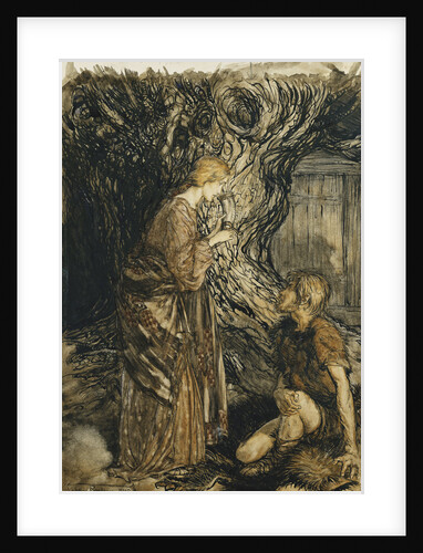 An Illustration to The Rheingold and the Valkyrie by Arthur Rackham