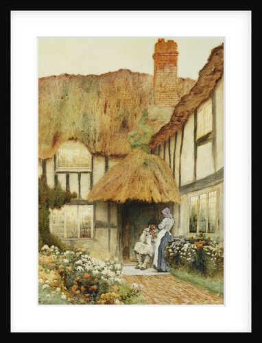 A Quiet Moment by Arthur Claude Strachan