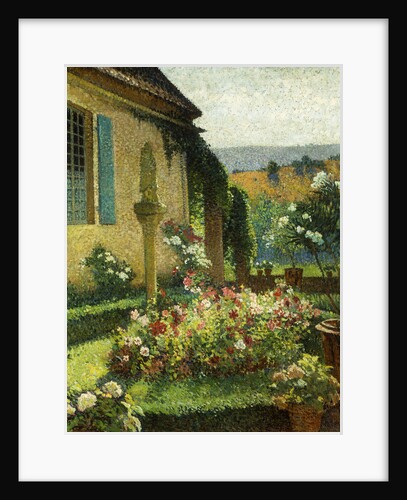 The Artist's Garden by Henri Martin