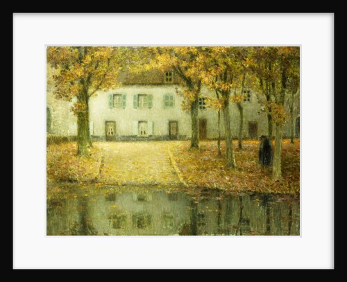 Little Place on the Banks of the Eau at Chartres by Henri Le Sidaner