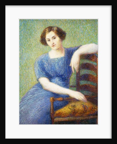 Woman with a Chair by Hippolyte Petitjean