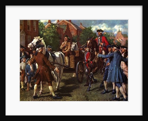 British Confiscation of Colonial Arms in 1775 by Anonymous