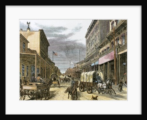 Virginia City in 1870 by Anonymous