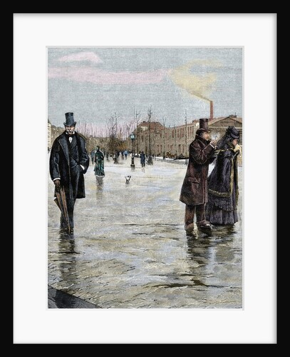 Returning from a funeral by Anonymous