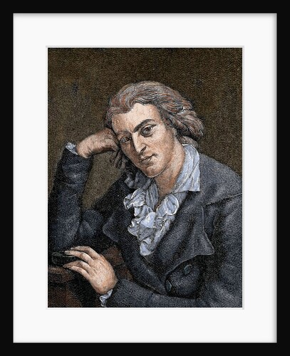 Schiller, Johann Christoph Friedrich von (1759-1805) by Anonymous