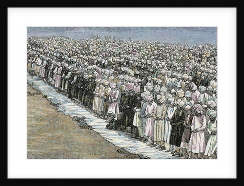 Mahommedan festival Buckra Ede or Baqr-i-Id (Cow Festival), held at Naini-Tal by Anonymous