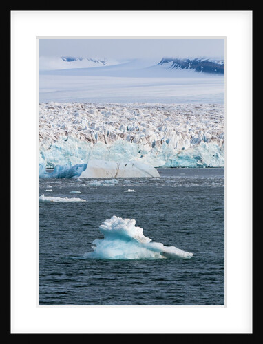 Glacier near Ny-Alesund, Spitzbergen by Anonymous