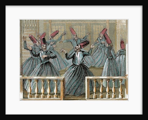 Dance of the Sufi dervishes by Anonymous