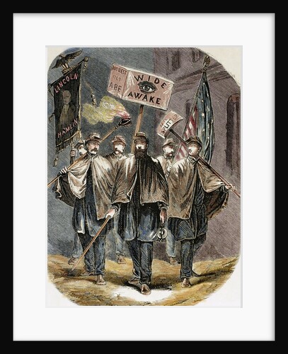 Supporters of Abraham Lincoln, candidate of the Republican Party by Anonymous