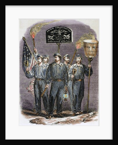 Party supporters of John Bell, candidate of the Constitutional Union Party by Anonymous