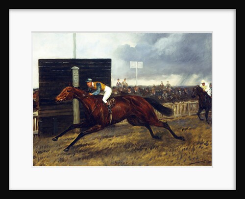 The Jockey Club Stakes, October 1st, 1903: 'sceptre' beating 'Rocksand' by Four Lengths by Geoffrey Douglas Giles