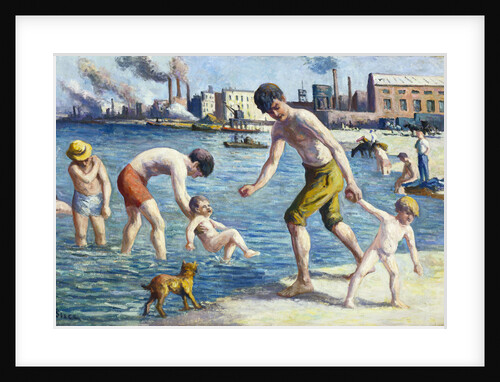 Bathers by Maximilien Luce