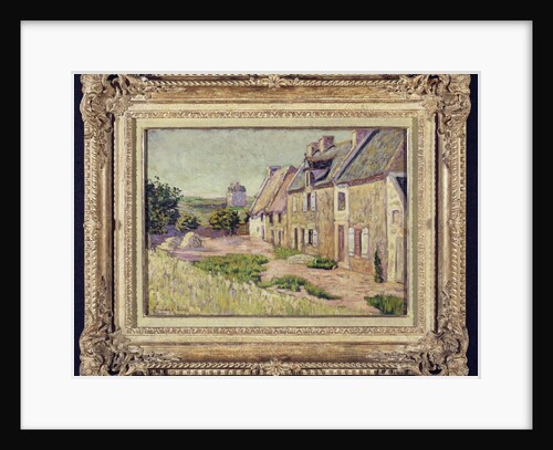 Saint-Briac, cour a la Ville Hue by Paul Signac