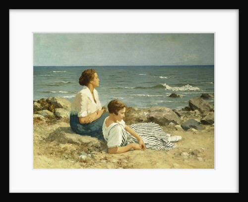 On the Beach by Hermann Seeger
