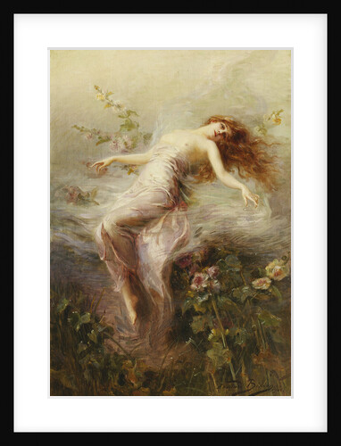 A Nymph by Edouard Bisson