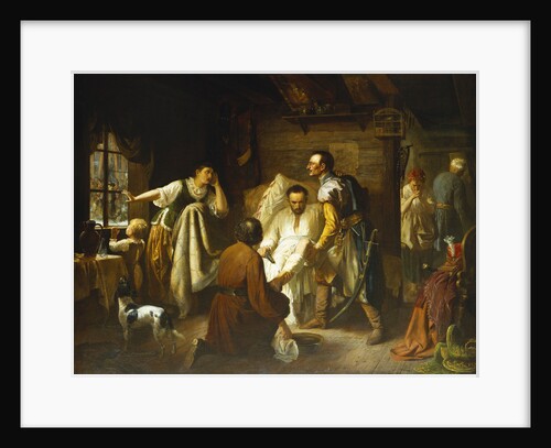 The denouncement of two noblemen belonging to the Confederation of Bar seeking refuge during their resistance to Kathrine II's invasion of Poland by Anton Kozakiewicz