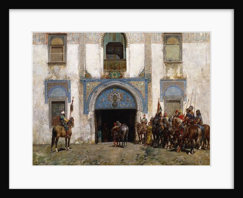 The Palace Guard by Alberto Pasini
