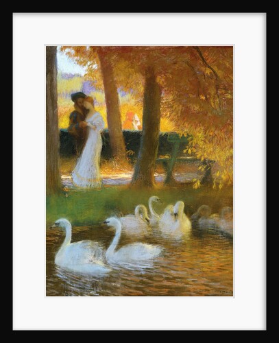 Lovers and Swans; The Autumn Walk by Gaston de Latouche