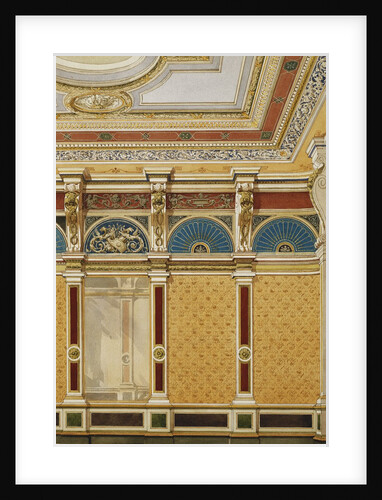 Design for the Decoration of the Interior of a Stateroom by John Gregory Crace