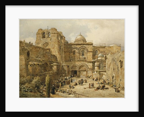 The Church of the Holy Sepulchre, Jerusalem by Nathaniel Everett Green