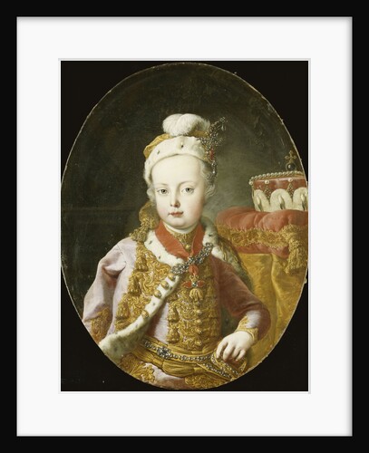 Portrait of the Archduke Joseph, Later Emperor Joseph II of Austria by Martin van Meytens the Younger