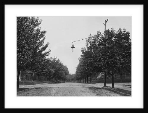 Early street light in Pennsylvania, ca. 1900 by Anonymous