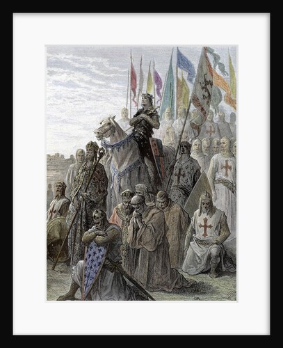 Richard I of England, known as Richard the Lionheart (1157-1199). King of England (1189-1199). Crusa by Anonymous