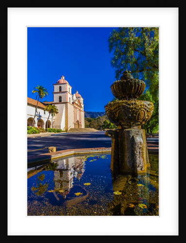 Mission Santa Barbara, Santa Barbara, California USA by Anonymous