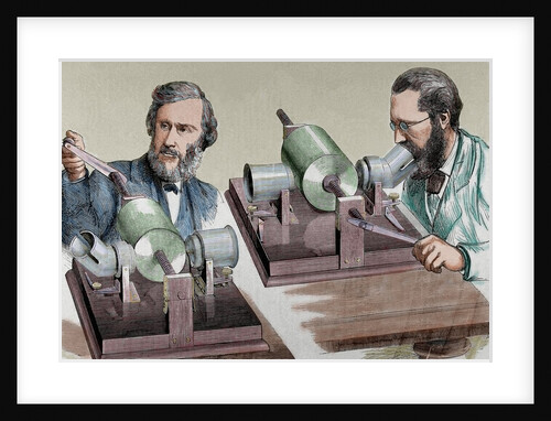 Phonograph by Thomas Alva Edison (1847-1931) by Anonymous