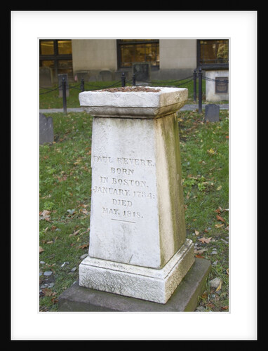 Grave of Paul Revere by Anonymous