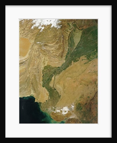 Indus River Valley in Pakistan by Anonymous