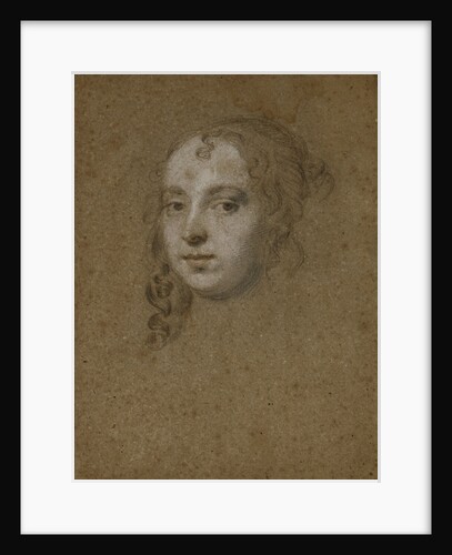 Portrait Head of a Lady by Peter Lely