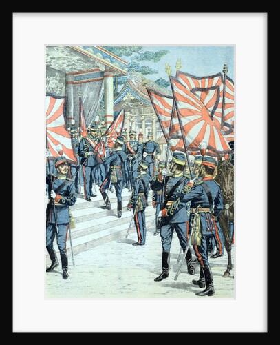 Japanese Emperor and Troops Russian-Japanese War (March 1904) by Anonymous