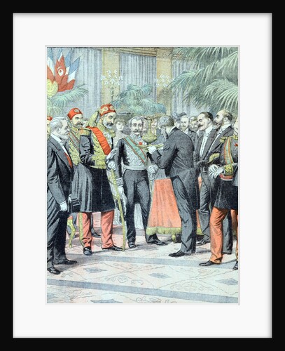 Muhammed IV al-Hadi Bey of Tunis Received in Paris (July 1904) by Anonymous