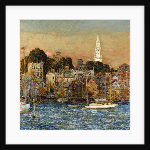 October Sundown, Newport by Frederick Childe Hassam