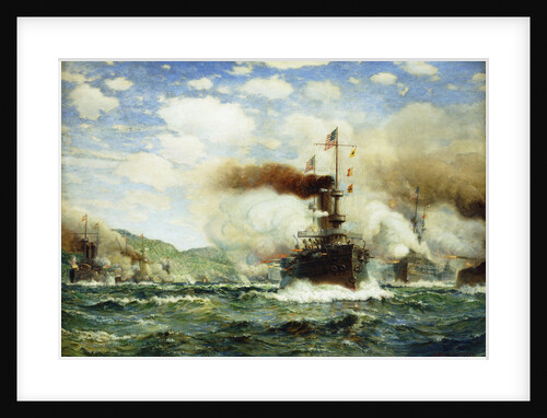Naval Battle by James Gale Tyler