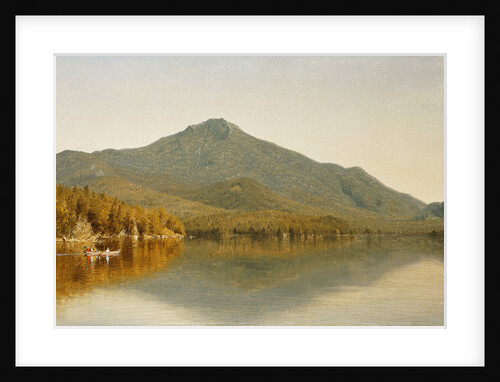 Mount Whiteface from Lake Placid, in the Adirondacks by Sanford Robinson Gifford