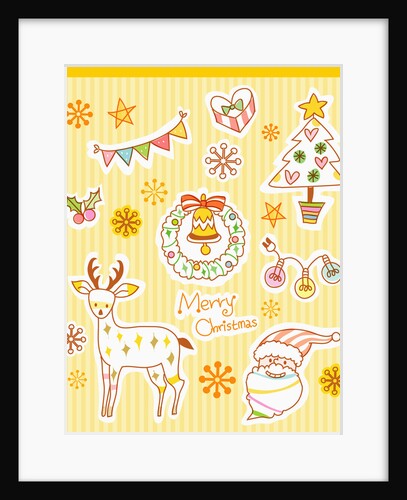 Illustration icons related to Christmas by Anonymous