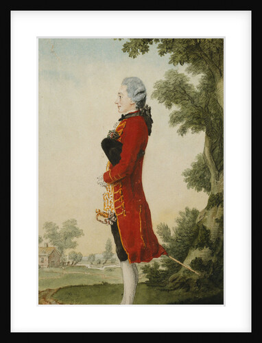 The Baron de Talleyrand, in a Landscape by Louis de Carmontelle